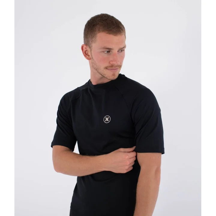 Lycra Icon Circle homme — manches courtes — Noir