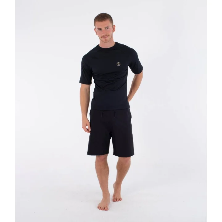 Lycra Icon Circle homme — manches courtes — Noir
