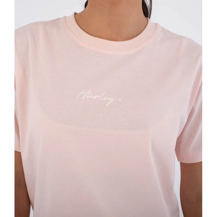 T-shirt Script femme — Beach clay