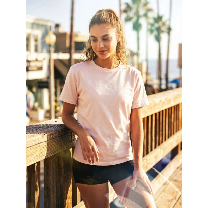 T-shirt Script femme — Beach clay