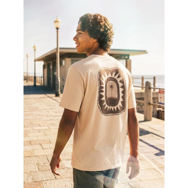 T-shirt Seclusion homme — Bone