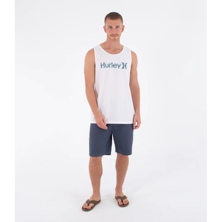 Men’s Printing Press Money Tank Top — Blanc