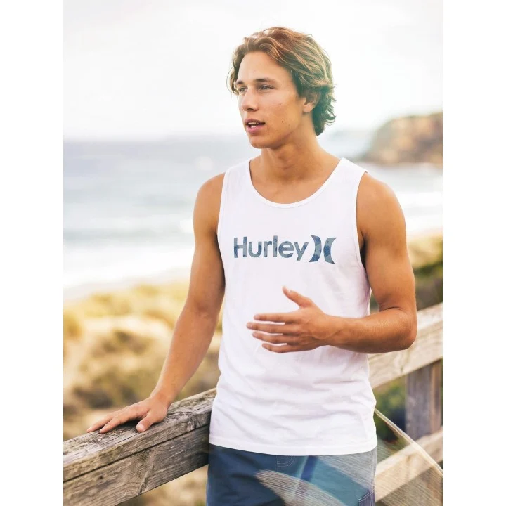 Men’s Printing Press Money Tank Top — Blanc