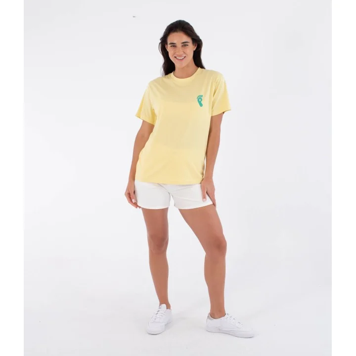 T-shirt Creek Big Foot femme — Macadamia