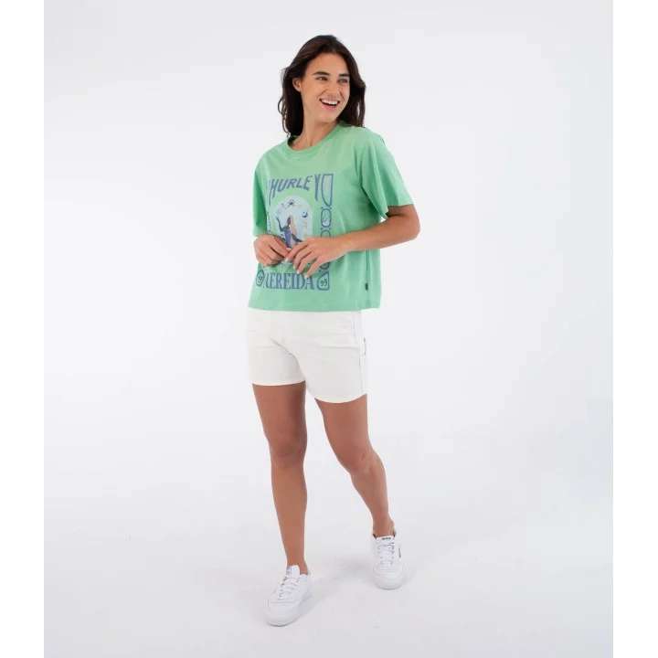 T-shirt Island Nereida femme — Liquid jade