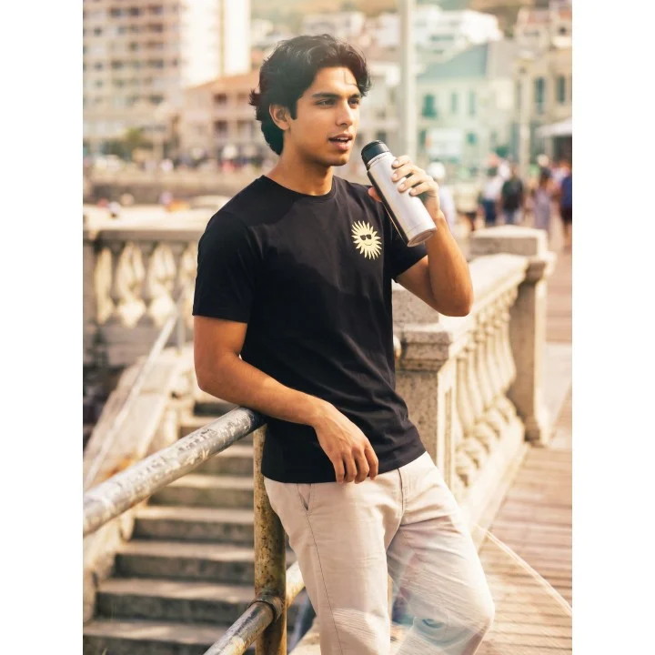 T-shirt Printing Press Fomo homme — Noir