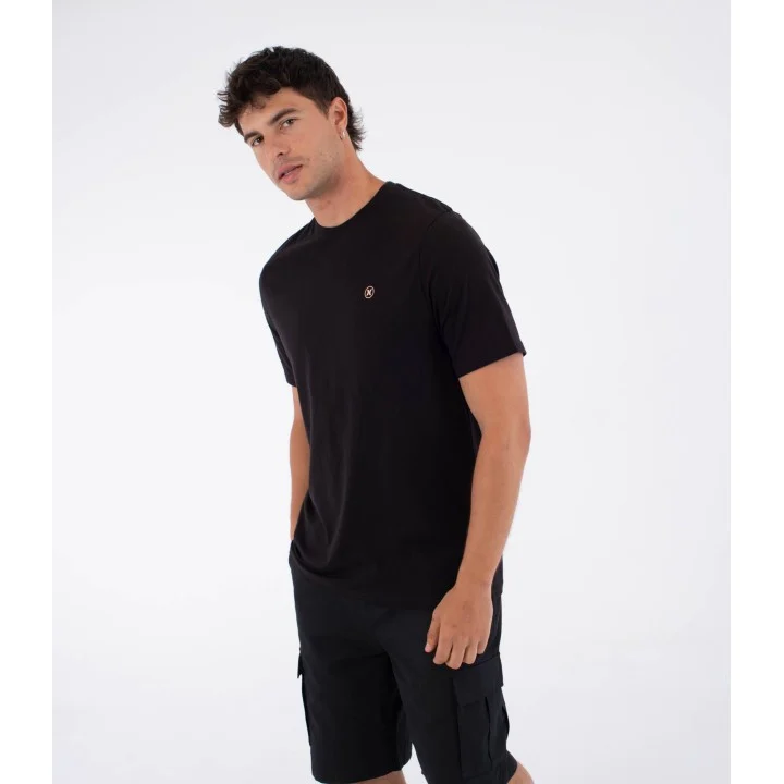 Men’s Printing Press Icon Circle T-shirt — Noir