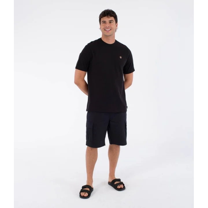 Men’s Printing Press Icon Circle T-shirt — Noir