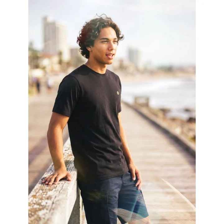 Men’s Printing Press Icon Circle T-shirt — Noir