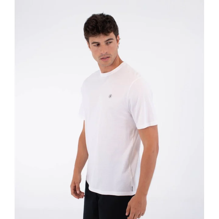 T-shirt Printing Press Icon Circle homme — Blanc