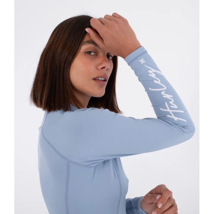 Women’s Rash Vest — long sleeve — Spring breeze