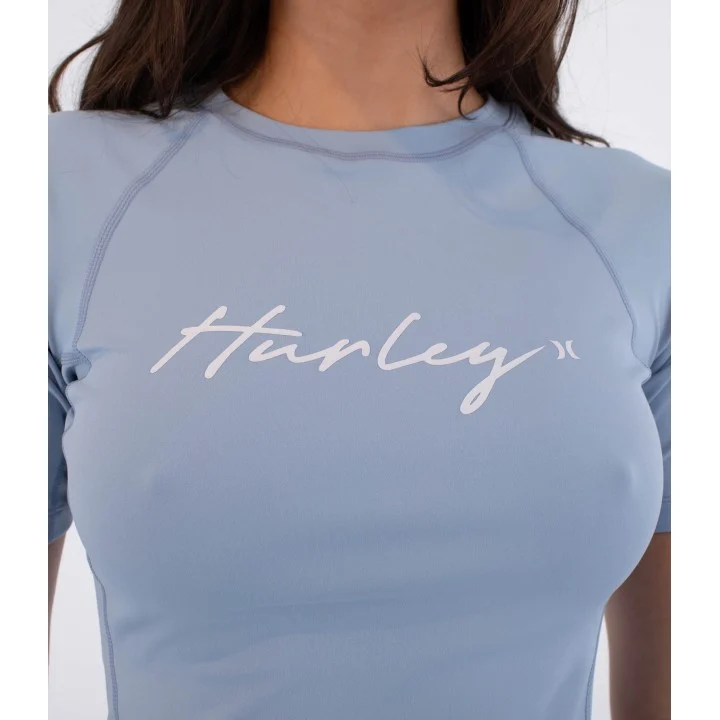 Women’s Rash Vest — short sleeve — Spring breeze