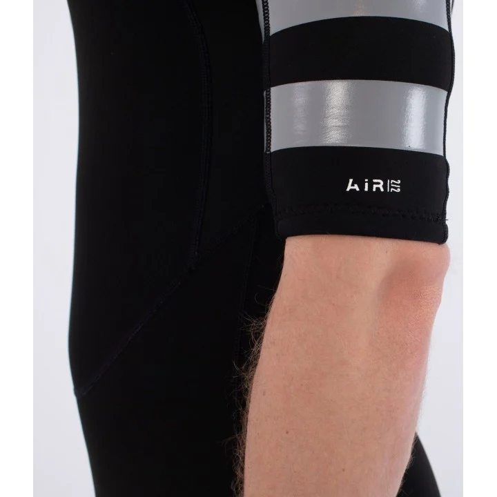 Shorty Air 2/2 mm homme — manches courtes — Noir