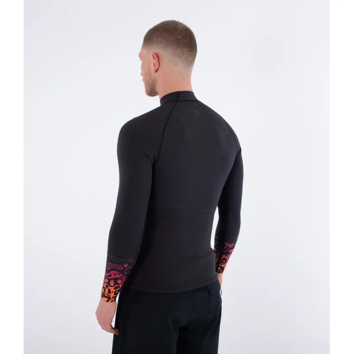 Men’s Air 1/1 mm Neoprene Jacket — long sleeve — Noir / motif Bubble