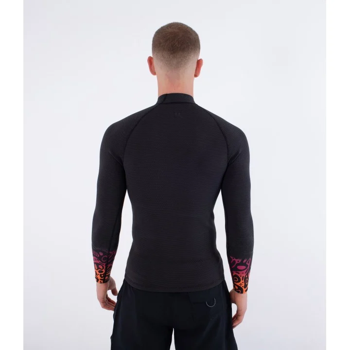 Men’s Air 1/1 mm Neoprene Jacket — long sleeve — Noir / motif Bubble