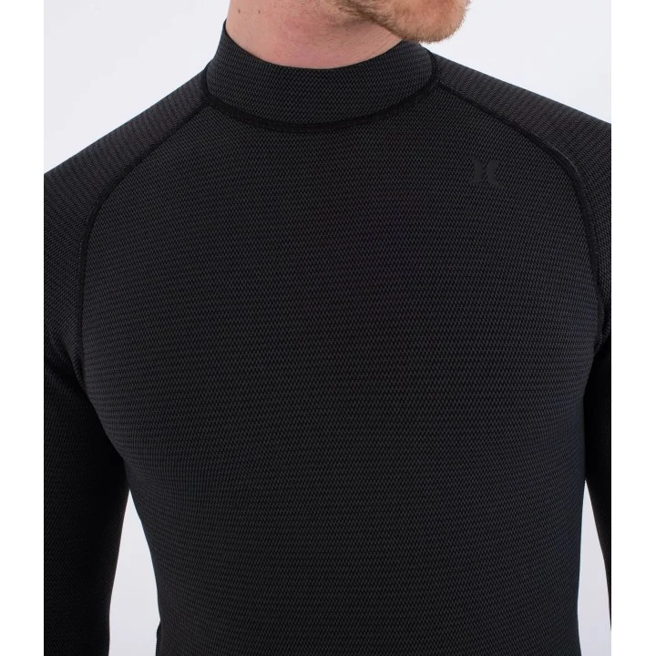 Men’s Air 1/1 mm Neoprene Jacket — long sleeve — Noir / motif Bubble