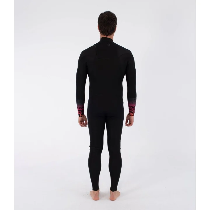Men’s Air 3/2 mm Wetsuit — Noir / motif Bubble