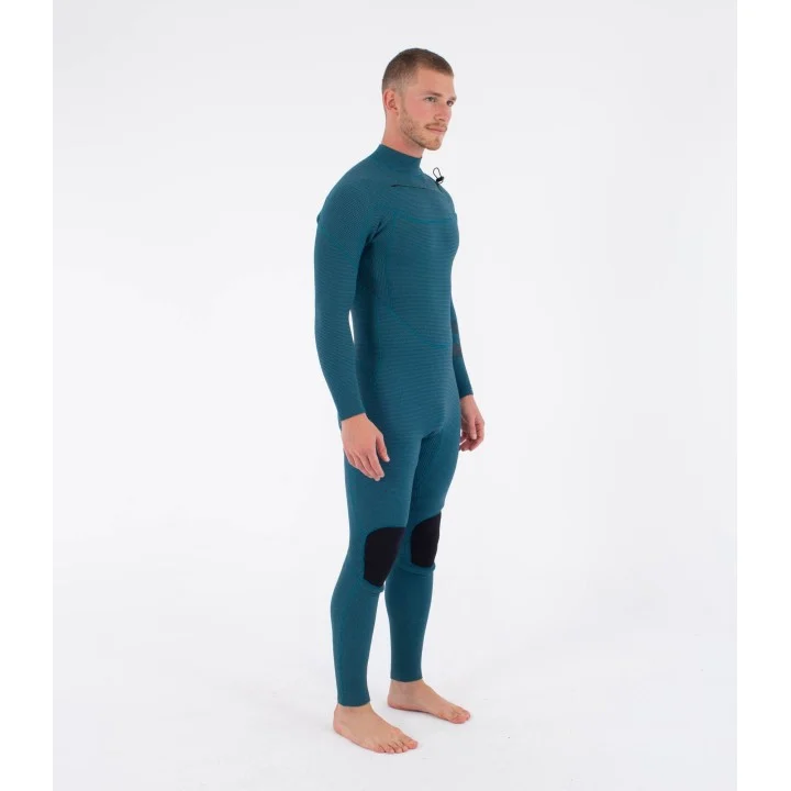 Combinaison Plus 3/2 mm homme — Noir / bleu ciel
