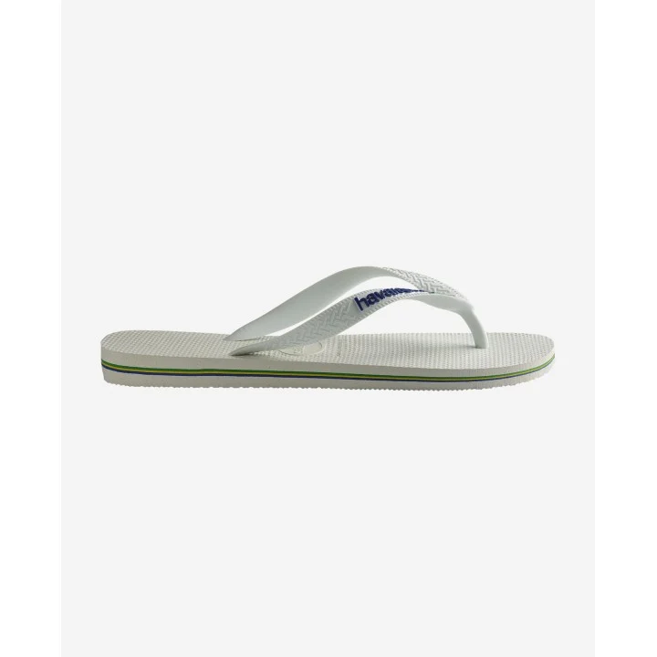 Tongs Brasil Logo — Blanc