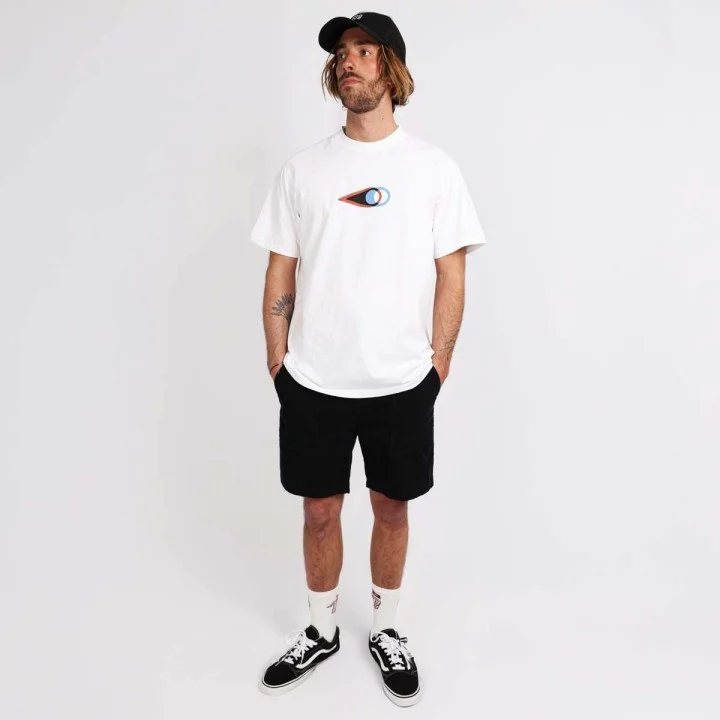 T-shirt Clussy homme en coton bio — Blanc
