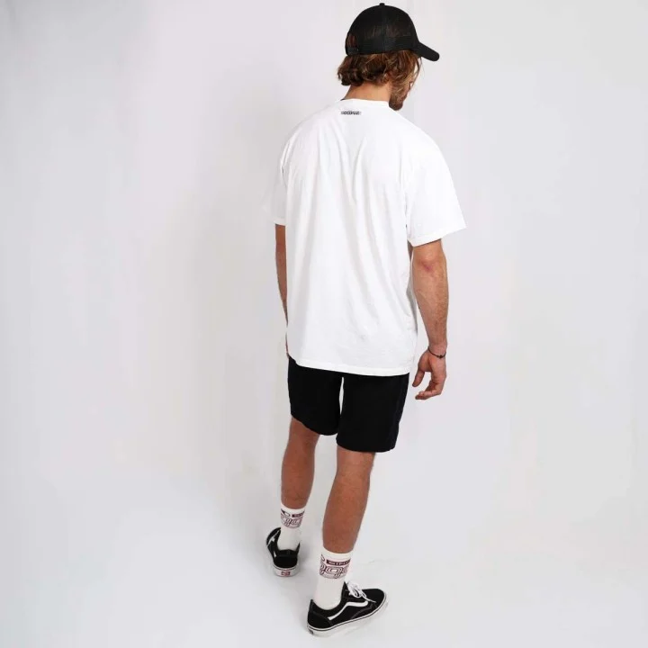 T-shirt Clussy homme en coton bio — Blanc