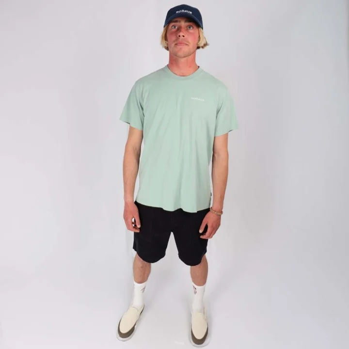 T-shirt Papaya homme en coton bio — Bleu