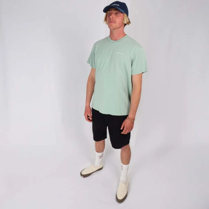 T-shirt Papaya homme en coton bio — Bleu