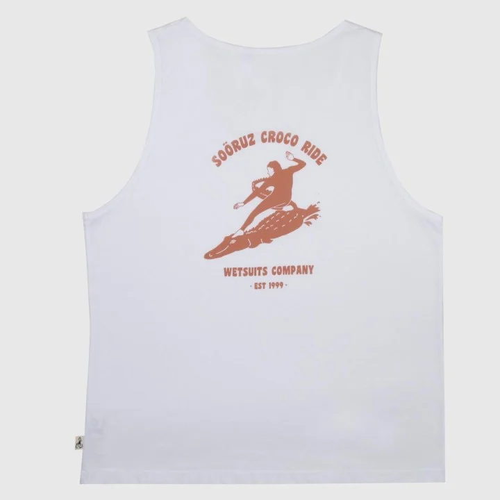 Men’s Giovanni Organic Cotton Tank Top — Blanc