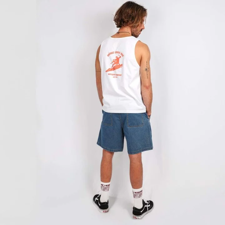 Men’s Giovanni Organic Cotton Tank Top — Blanc