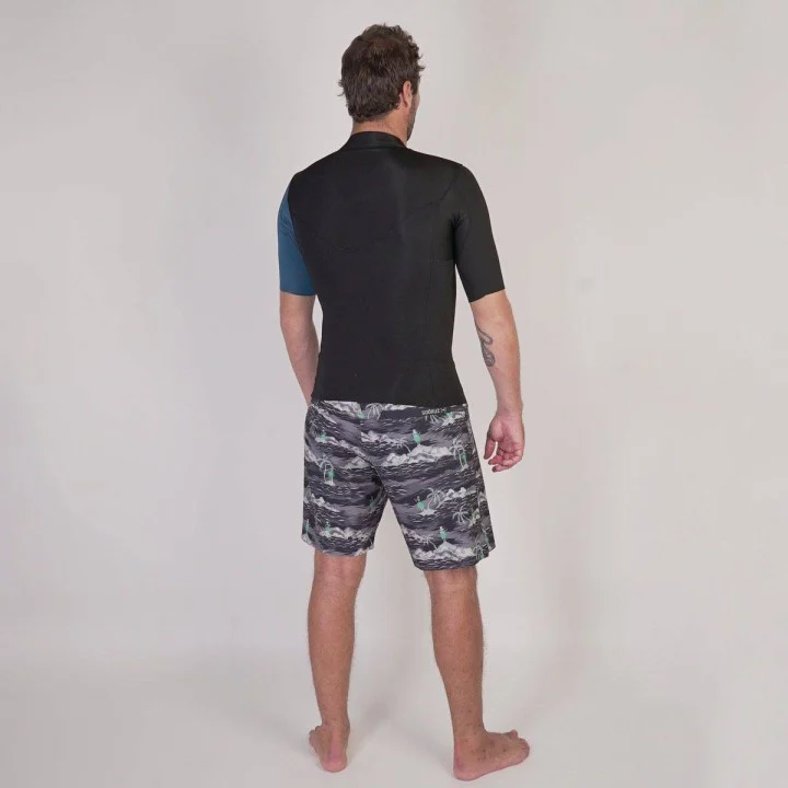 Men’s Fighter 1/1 mm Neoprene Top — short sleeve — Noir