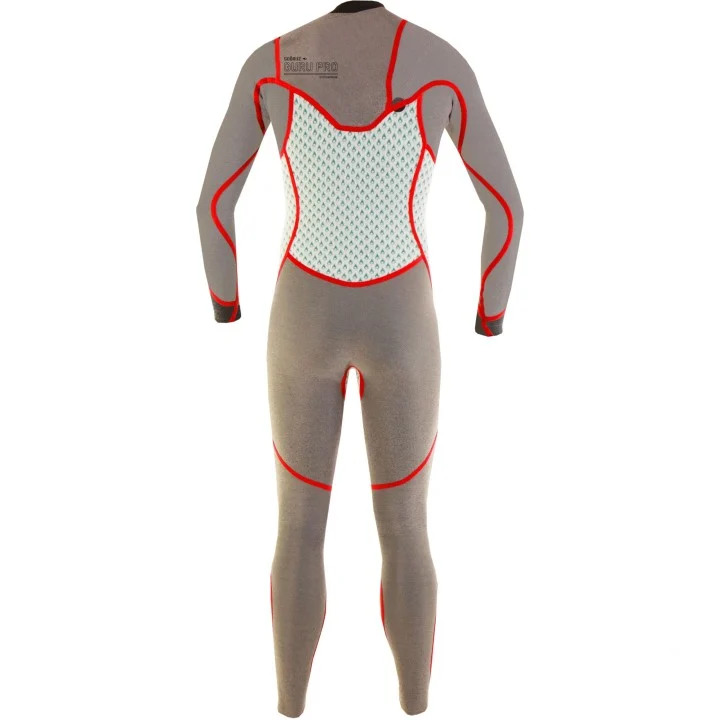 Men’s Guru Pro 3/2 mm Wetsuit — chest zip — Noir
